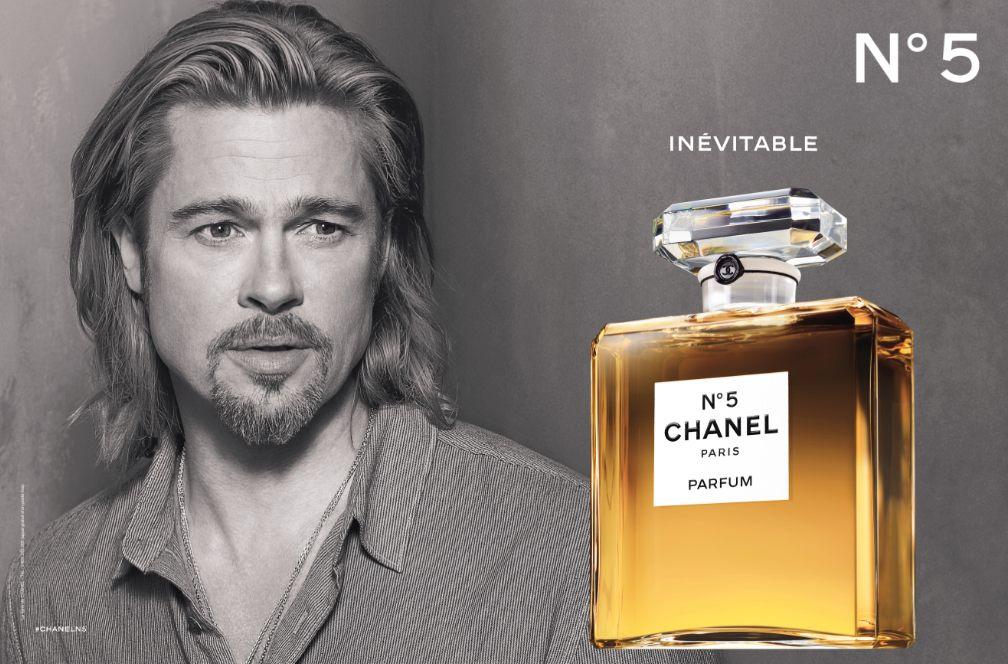 Brad Pitt nouvelle égérie Chanel