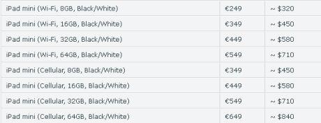 iPad-Mini-Prix-460 gamme ipad mini