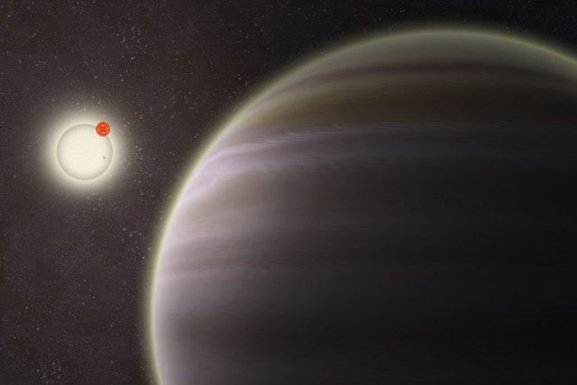 PH1, une planète gazeuse géante de la même... (Photo: AP)