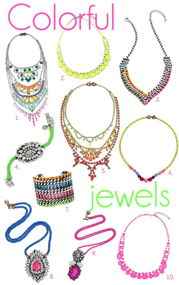 *Colorful and Rainbow jewels*