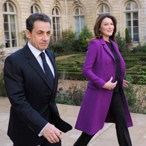Nicolas et Carla Sarkozy /Crédits photo/AP