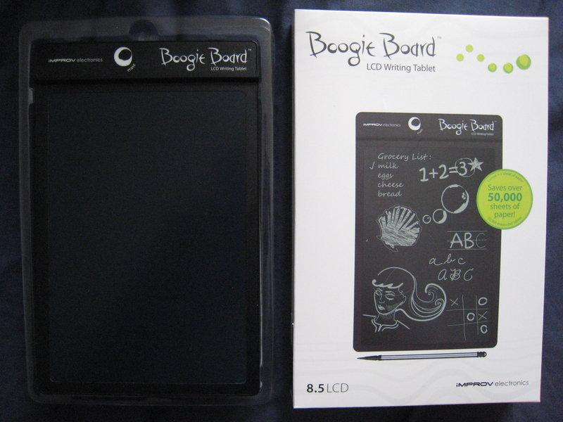 Unboxing Boogie Board tablette numérique