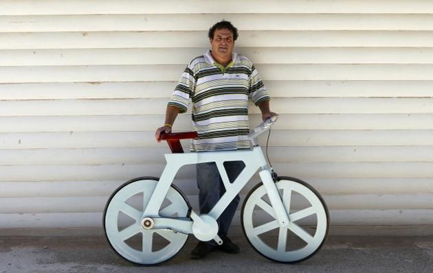 Le projet de vélo en carton d'Izhar Gafni - Mobilité Durable