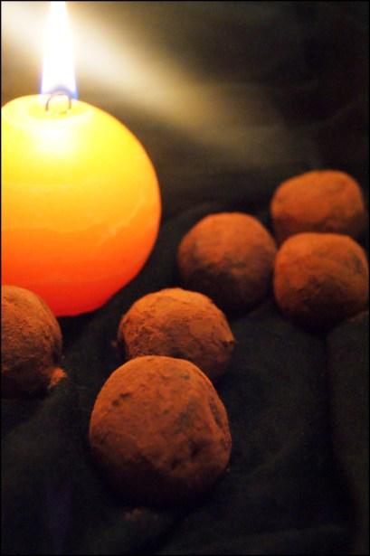 SONY DSC Truffes en chocolat