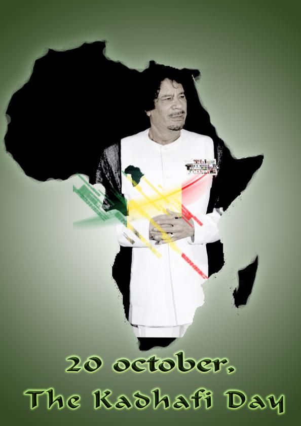 The Kadhafi Day (Élégie) : Ô Mouammar Kadhafi, l’Afrique te pleure !