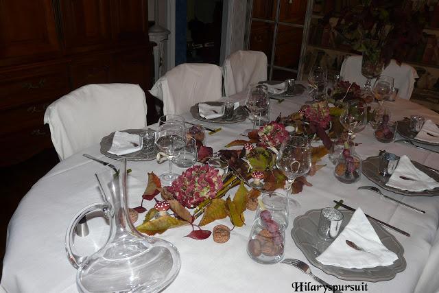 Table d'automne / Autumn table Table d'automne / Autumn table
