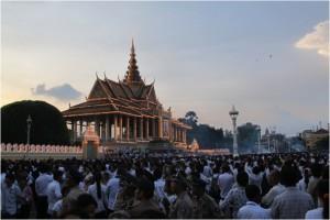 La mort du roi-père Sihanouk