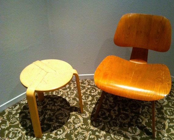 Dining Chair Wood de Charles Eames