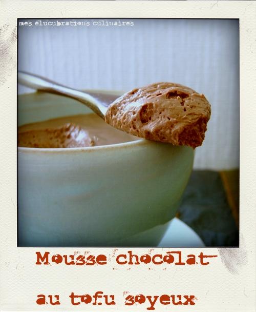 mousse choco soja cuillere