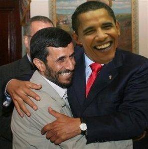 Obama et Ahmadinejad (montage photo)