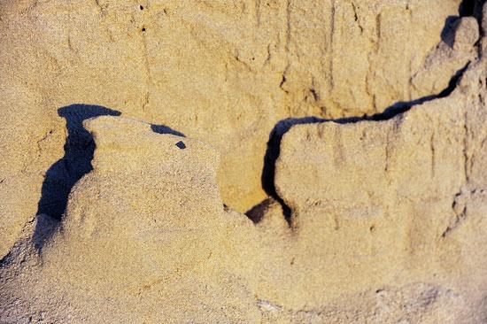 La dune de Santec après la grande marée La dune de Santec après la grande marée