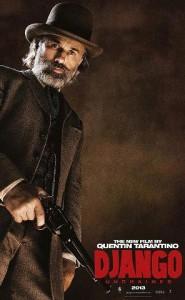 Christoph-Waltz-Django-Unchained-poster 9 affiches pour Django Unchained