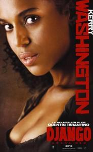 Djano-Unchained-Kerry-Washington 9 affiches pour Django Unchained