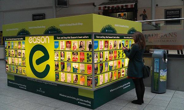 eason-virtual-book-shop Ouverture d’une boutique virtuelle de livres dans la gare de Connolly Station