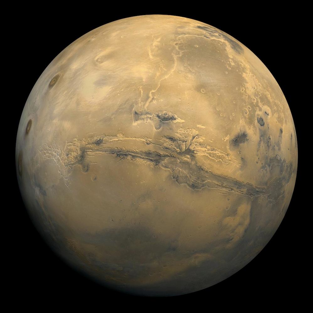Valles Marineris, le plus grand canyon du système solaire mars_valles_marineris