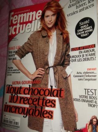 Une recette Hello Kitty dans le magazine Femme Actuelle http://www.jaimehellokitty.com/images/Article17/FA.jpg