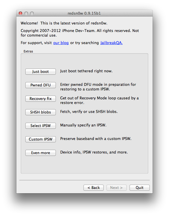 [Tuto WINDOWS] Jailbreak iOS 6 (Semi-Tethered) iPhone 4 et 3GS avec Redsn0ws...