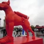 Des chiens à la FIAC (Foire Internationale d’art contemporain) ?