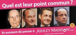 La publicité qui s'amuse de l'infidélité de nos Présidents de la République La publicité qui s'amuse de l'infidélité de nos Présidents de la République