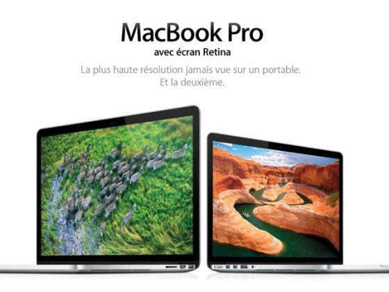 Le MacBook Pro 13″ Retina