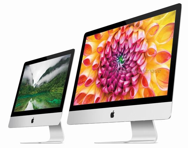 Apple dévoile une nouvelle version de l’iMac, plus fin Apple dévoile une nouvelle version de l’iMac, plus fin
