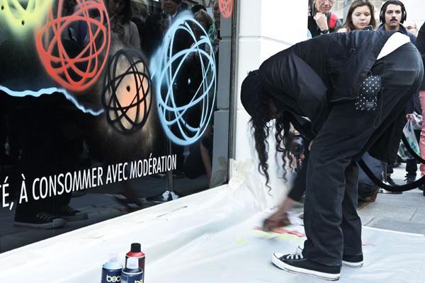FUTURA FOR HENNESSY COLETTE EDITION SPECIAL EVENT FUTURA FOR HENNESSY COLETTE EDITION SPECIAL EVENT