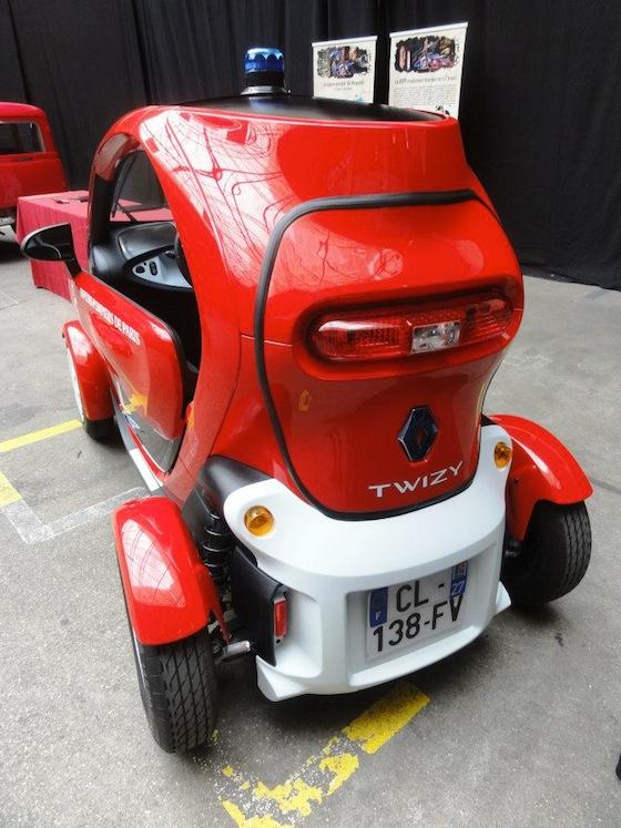 Renault Twizy pompiers vavavoom 3 Les pompiers de Paris vont rouler en Twizy