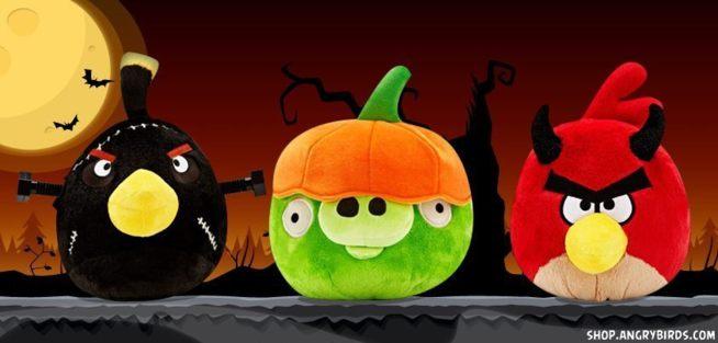 Angry Birds Seasons sur iPhone fête Halloween...