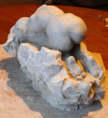 Terre achevée (d'après Rodin)