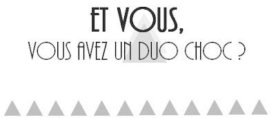 Ceci est le Duo Choc d’une manucure réussie Ceci est le Duo Choc d’une manucure réussie