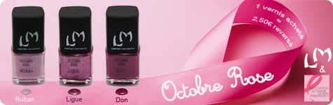 Octobre rose Lm Cosmetic - Don & Ruban
