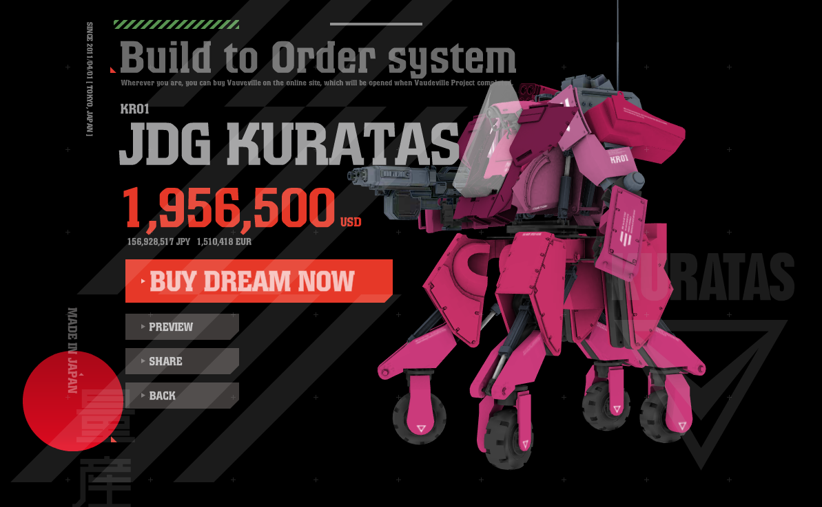 jdg-kuratas Metal Gear Solid : personnalisez votre mecha Kuratas