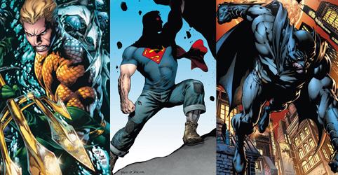 DC Comics en vrac : Aquaman, Superman et Batman