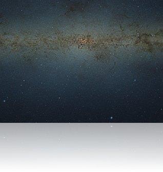 La mosaïque du bulbe de notre galaxie, la Voie Lactée, prise par le télescope VISTA avec ses 84 millions d'étoiles . Crédit : ESO/VVV Consortium Acknowledgement: Ignacio Toledo, Martin Kornmesser
