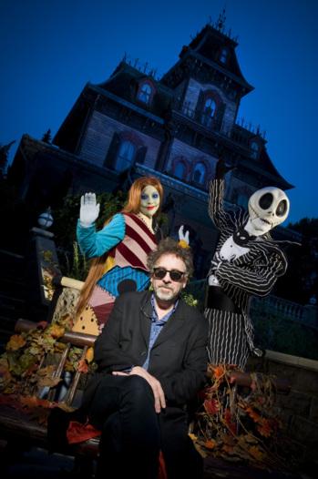 Tim Burton vient fêter Halloween à Disneyland Paris