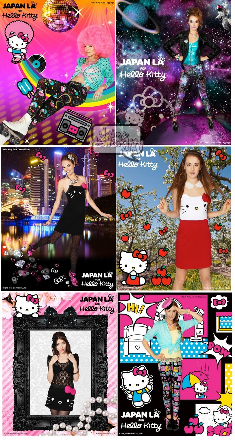 Coup de coeur : Une ligne de vêtements Sanrio par Japan LA http://www.jaimehellokitty.com/images/Article17/japanlamode.jpg