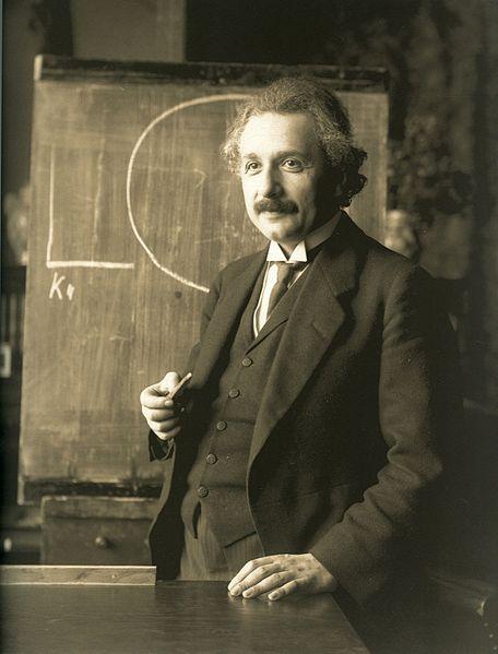 le génie Albert Einstein 