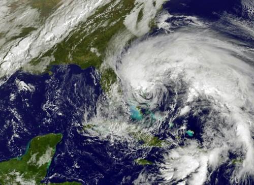 L’ouragan Sandy alias Frankenstorm après Haïti et les Bahamas les Etats Unis !