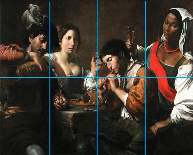 Valentin_Réunion dans un cabaret_Composition Valentin_Réunion dans un cabaret_Composition