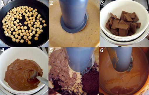 Nutella maison montage pate a tartiner