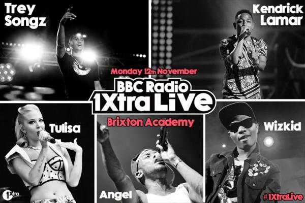 Wizkid to Perform Alongside Trey Songz, Kendrick Lamar & Tulisa at the BBC Radio 1Xtra Live Concert in November