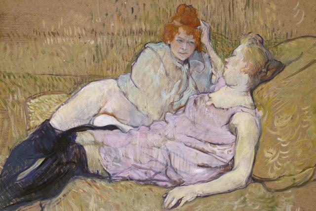 Painting by Henri de Toulouse-Lautrec