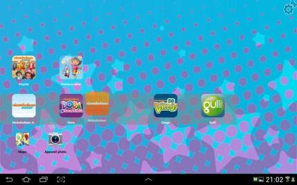 samsung galaxy tab hub kids deplace Galaxy Tab 10.1, les nouveaux hubs personnalisables avec Ice Cream Sandwich