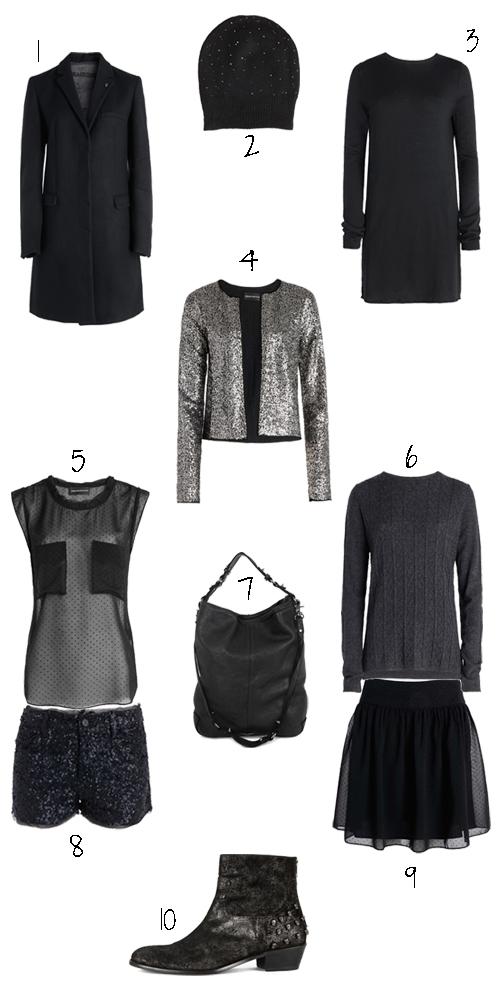 Zadig & Voltaire : black & sparkles Zadig & Voltaire : black & sparkles