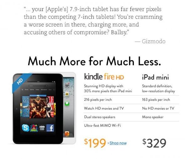 amazon-mini Quand Amazon tacle l’iPad mini