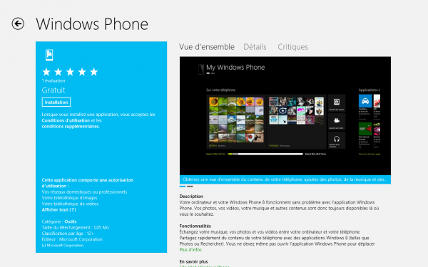 122310 Windows Phone : la pierre angulaire selon Microsoft