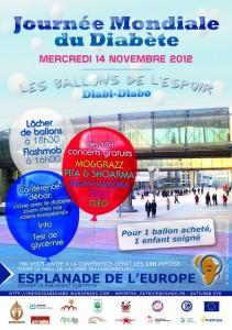 BallonDay 2012 - Belgique Flash Mob pour le diabète