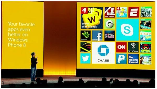 windows-phone-8-live apps Microsoft officialise Windows Phone 8 et les smartphones au lancement
