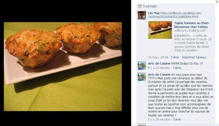 Une petite liste de plagiaires sur le net ... Art de Cuisine