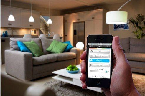 philips-hue-iphone_01EC000001314582 Phillips Hue : l’éclairage au bout des doigts